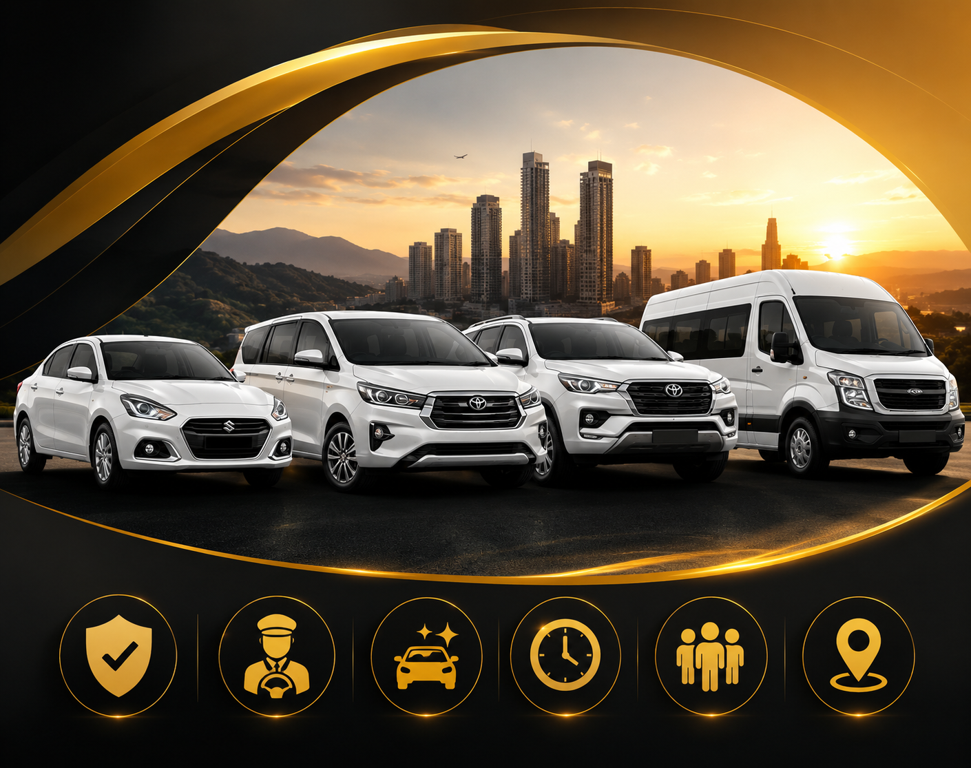 Ride Booking Now premium taxi fleet